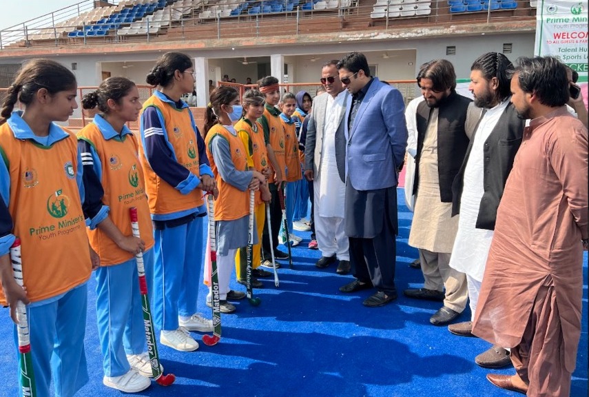 PM’s Youth Sports League organized a Women’s Hockey Talent Hunt in Shaheed Benazirabad. DC Shaheed Benazirabad, Mr. Shaharyar Gul Memon attended the event as Chief Guest.